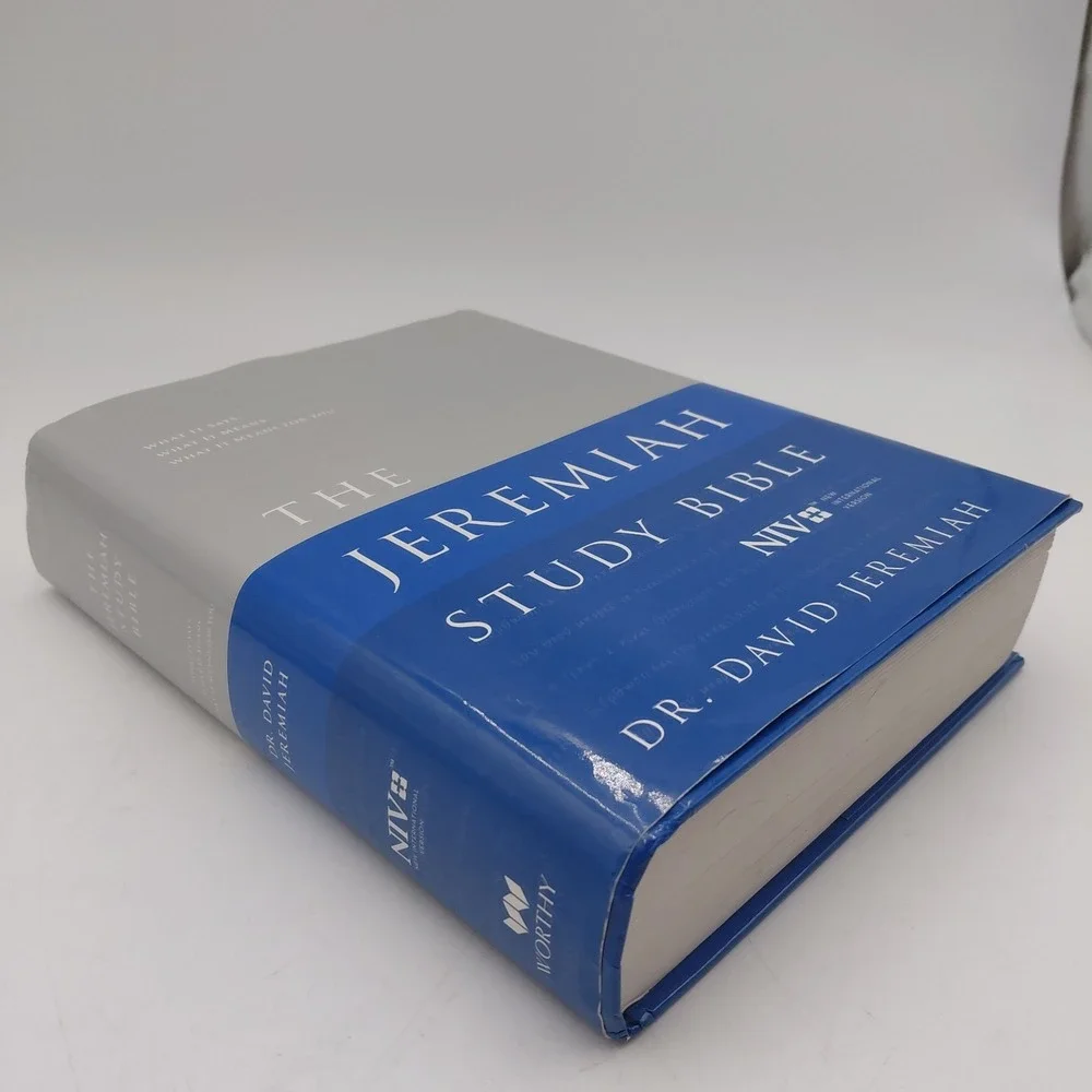 The Jeremiah Study Bible NIV Hardcover w/ Dustcover Light Use